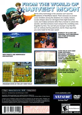 Innocent Life - A Futuristic Harvest Moon - Special Edition box cover back